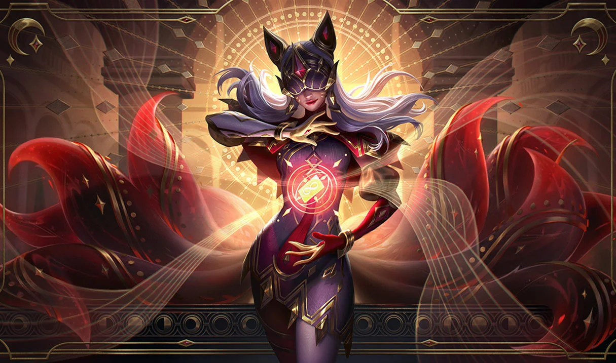 Arcana Ahri splash art