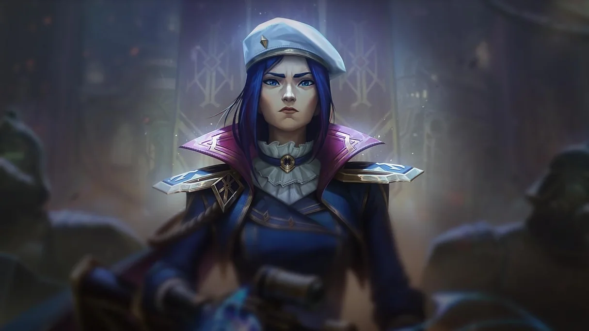 Arcane Commander Caitlyn Centered Splash