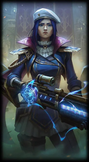 Arcane Commander Caitlyn Loading Screen