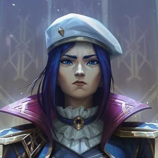 Arcane Commander Caitlyn Tile