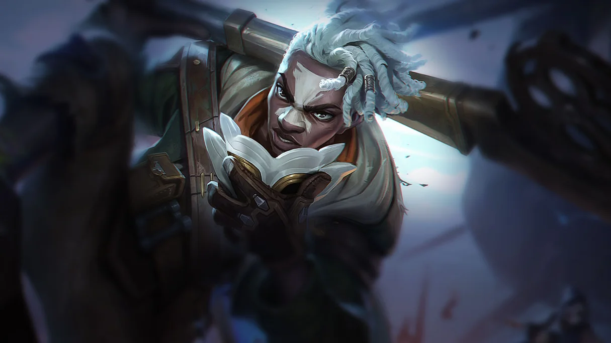 Arcane Firelight Ekko Centered Splash
