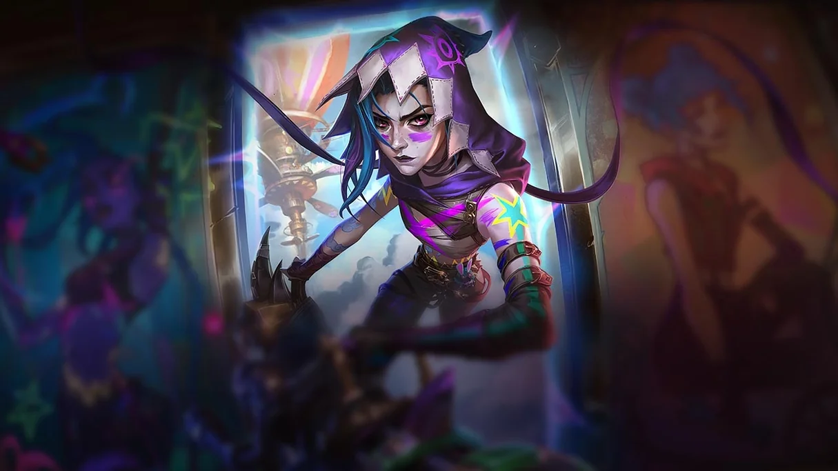 Arcane Fractured Jinx Centered Splash