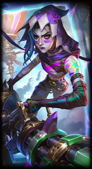 Arcane Fractured Jinx Loading Screen