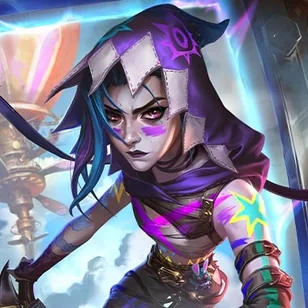 Arcane Fractured Jinx Tile