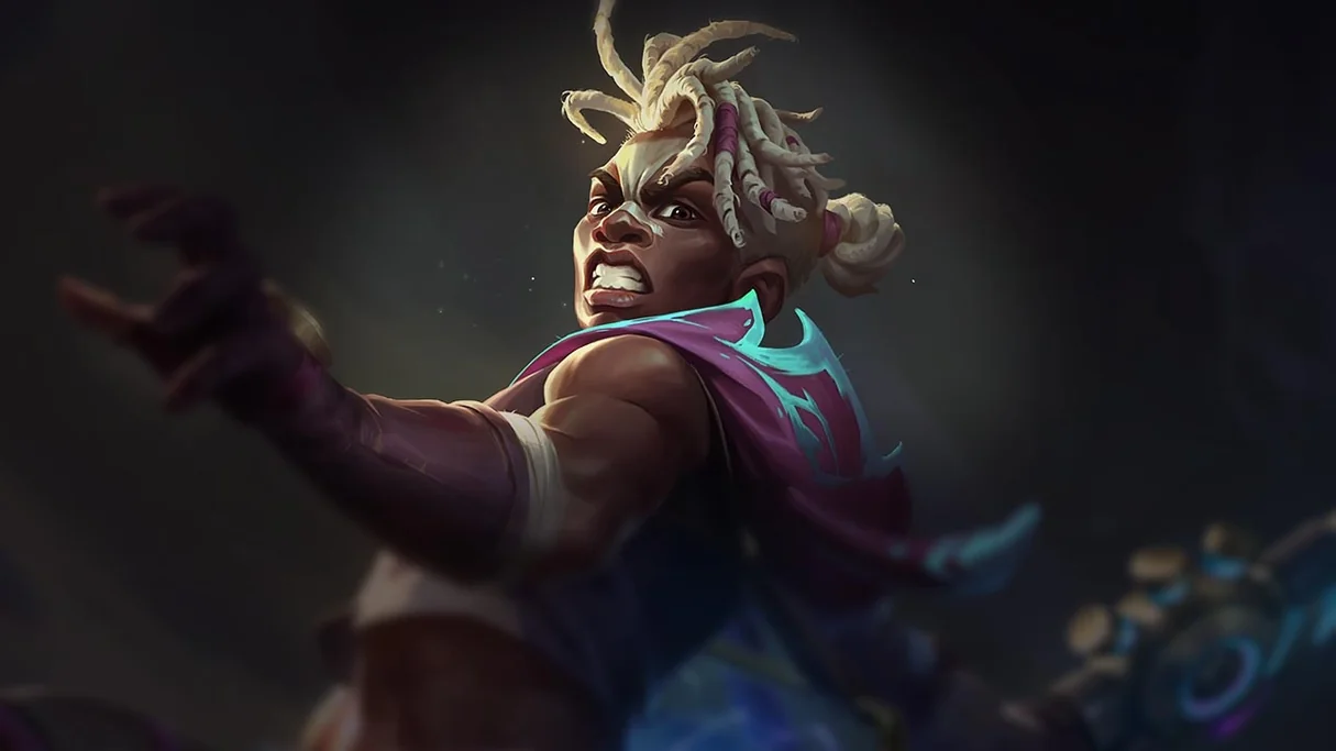 Arcane Last Stand Ekko Centered Splash