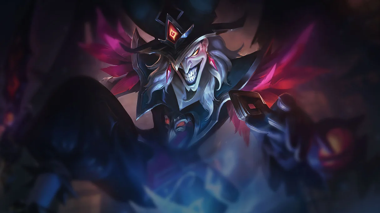 Arcanist Shaco Centered Splash