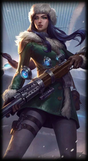 Arctic Warfare Caitlyn Loading Screen