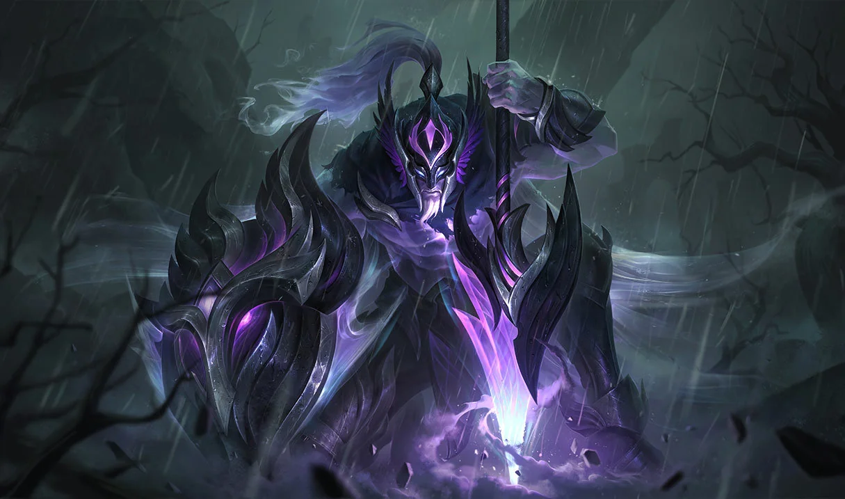 Ashen Conqueror Pantheon splash art