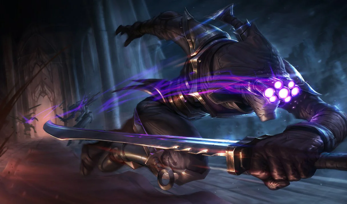 Assassin Master Yi splash art