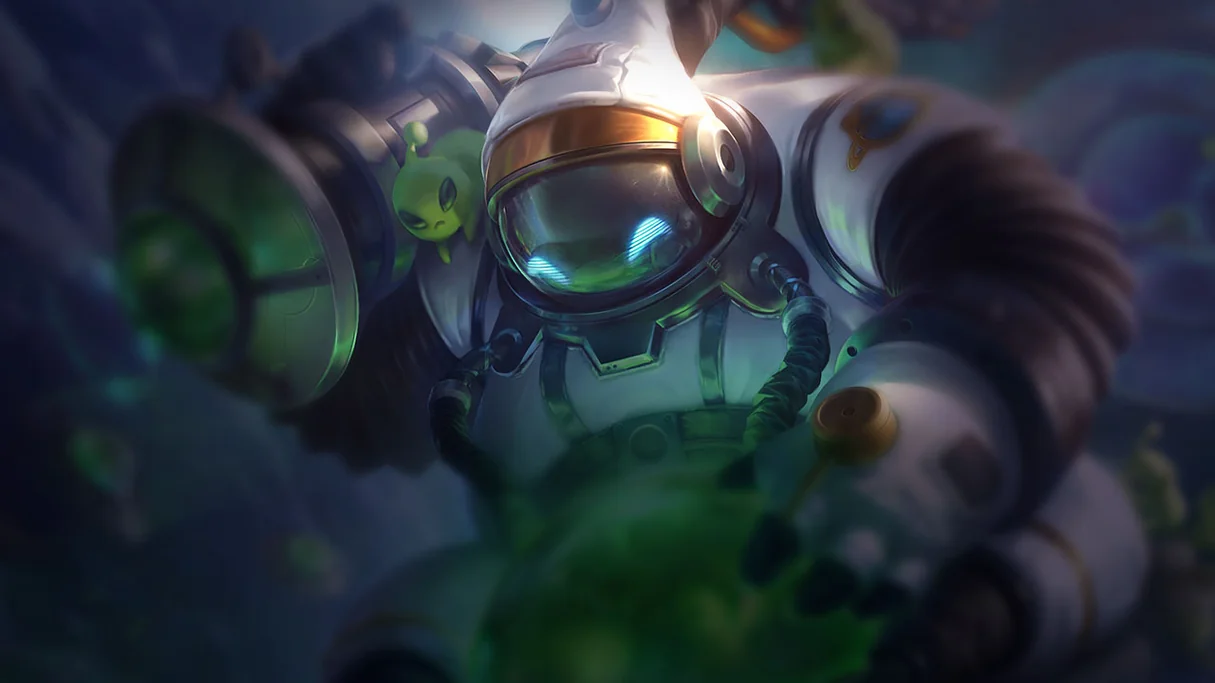 Astronaut Bard Centered Splash