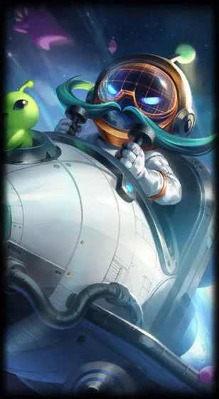 Astronaut Corki Loading Screen