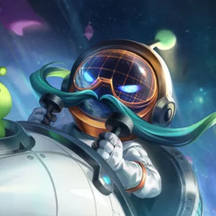 Astronaut Corki Tile