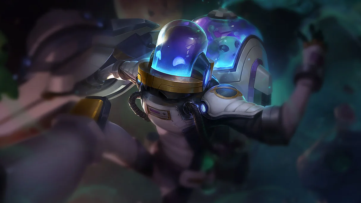 Astronaut Singed Centered Splash