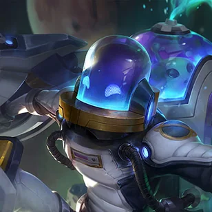 Astronaut Singed Tile
