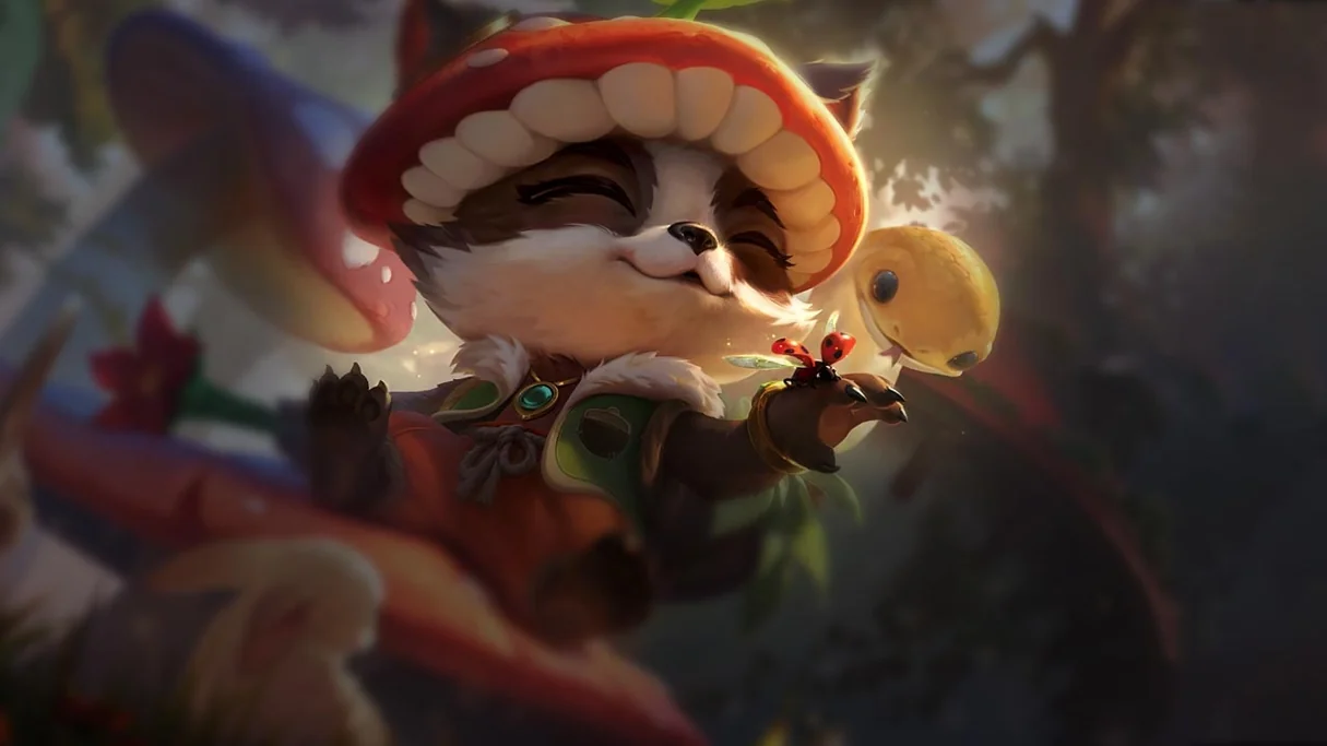 Badger Teemo Centered Splash