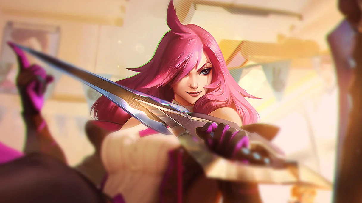 Battle Academia Katarina Centered Splash