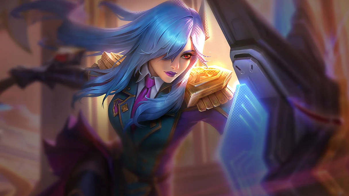 Battle Academia Leona Centered Splash