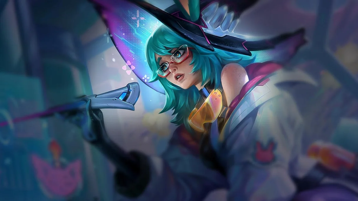 Battle Bunny Aurora Centered Splash