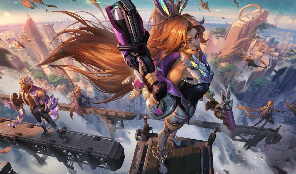 Battle Bunny Miss Fortune splash art
