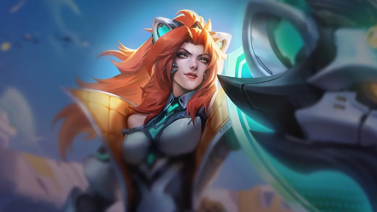 Battle Lion Leona Centered Splash