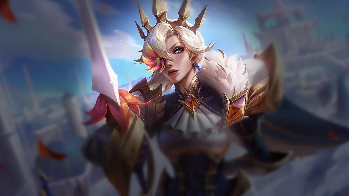 Battle Queen Fiora Centered Splash