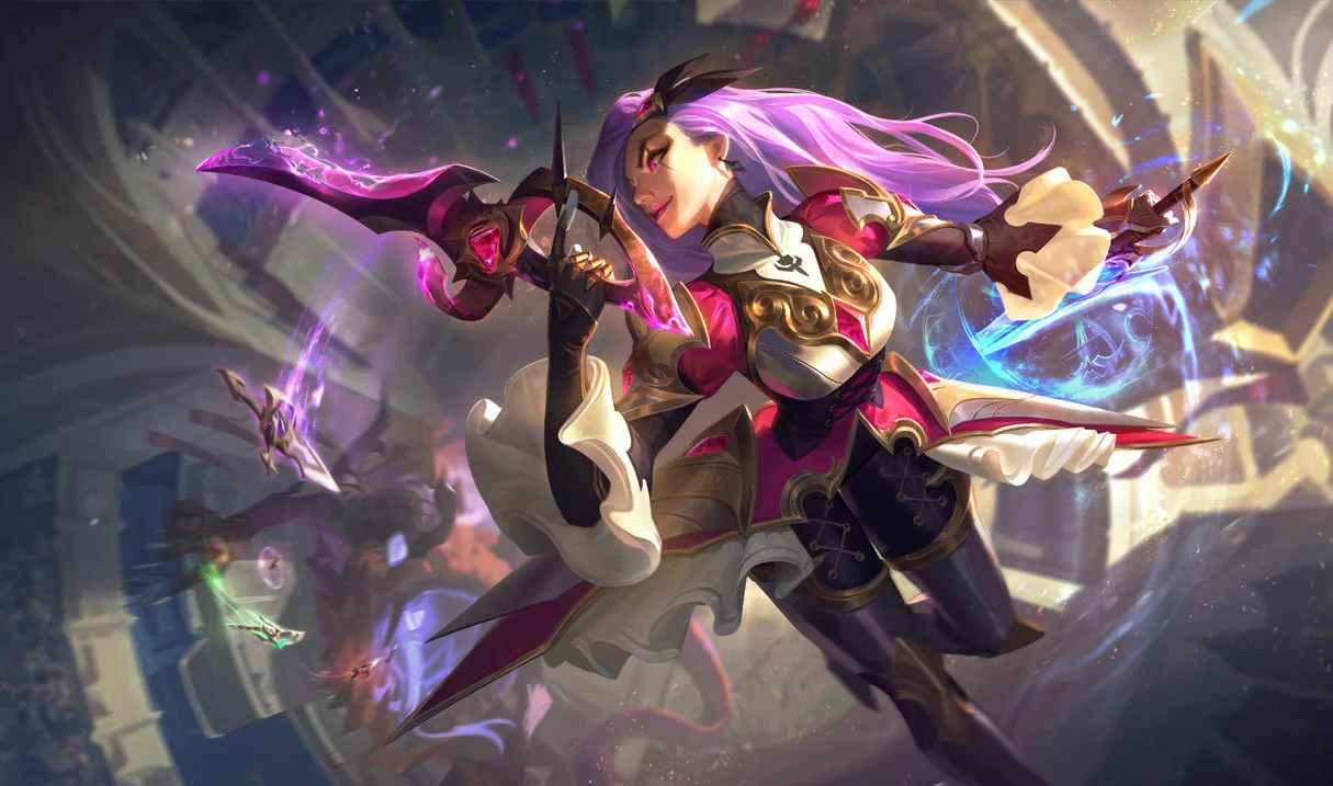 Battle Queen Katarina splash art