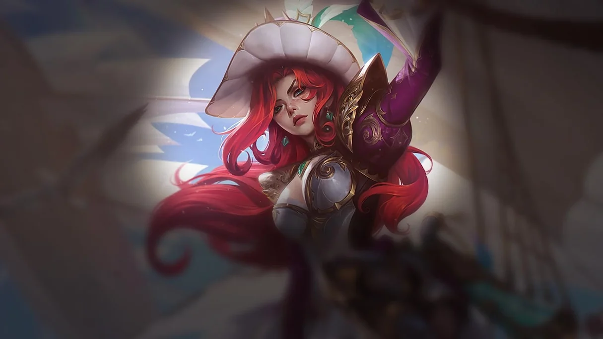Battle Queen Miss Fortune Centered Splash