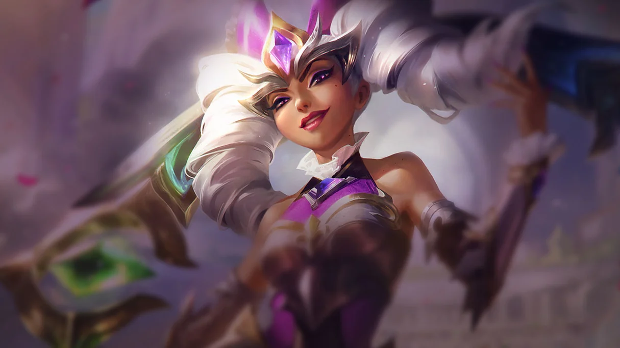 Battle Queen Qiyana Centered Splash