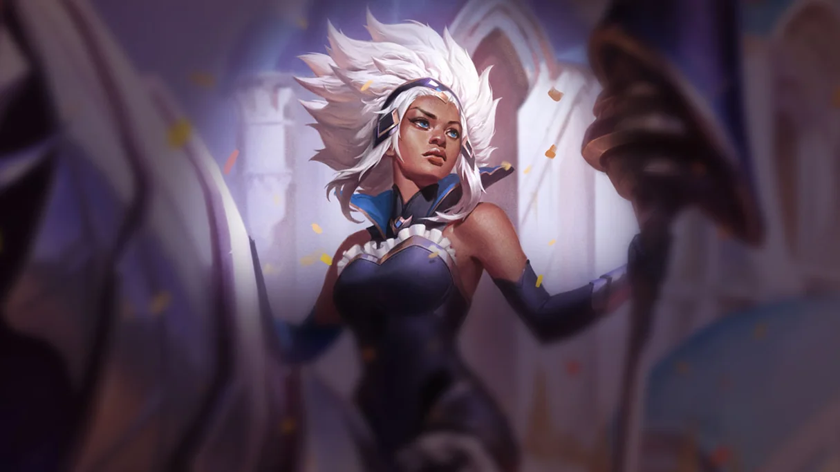 Battle Queen Rell Centered Splash