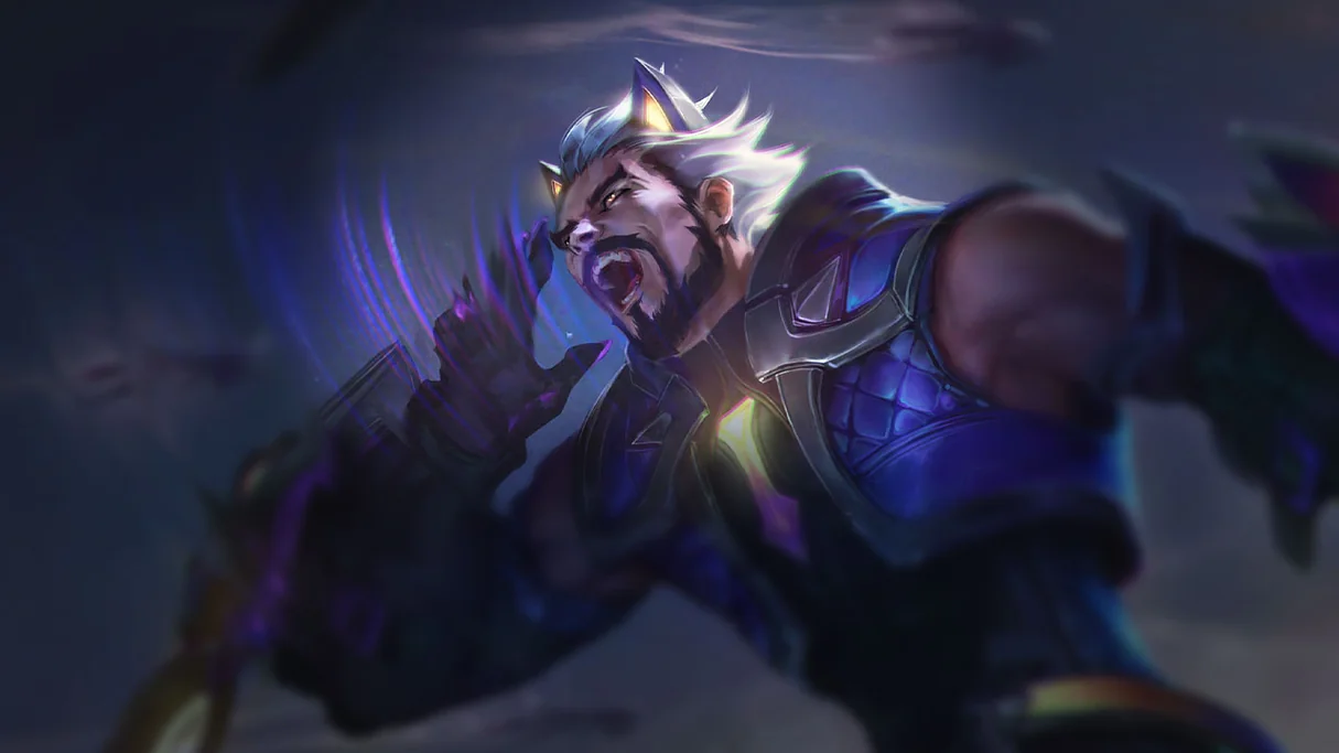 Battle Wolf Sylas Centered Splash