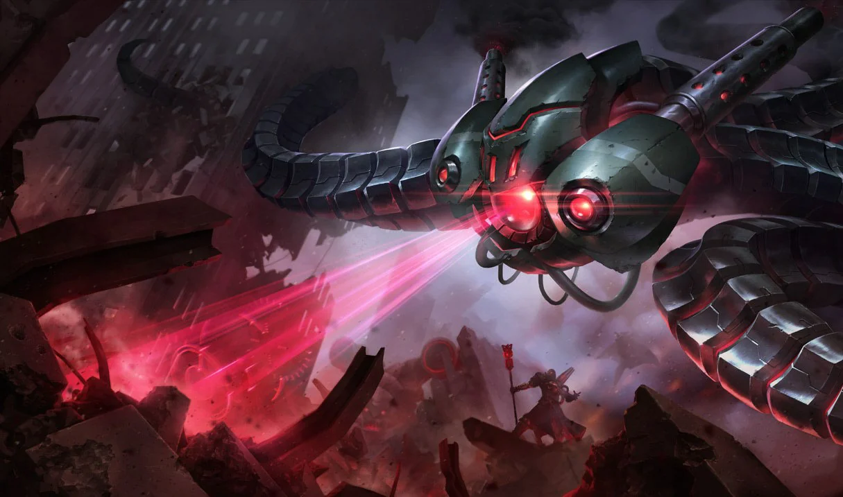 Battlecast Vel’Koz splash art