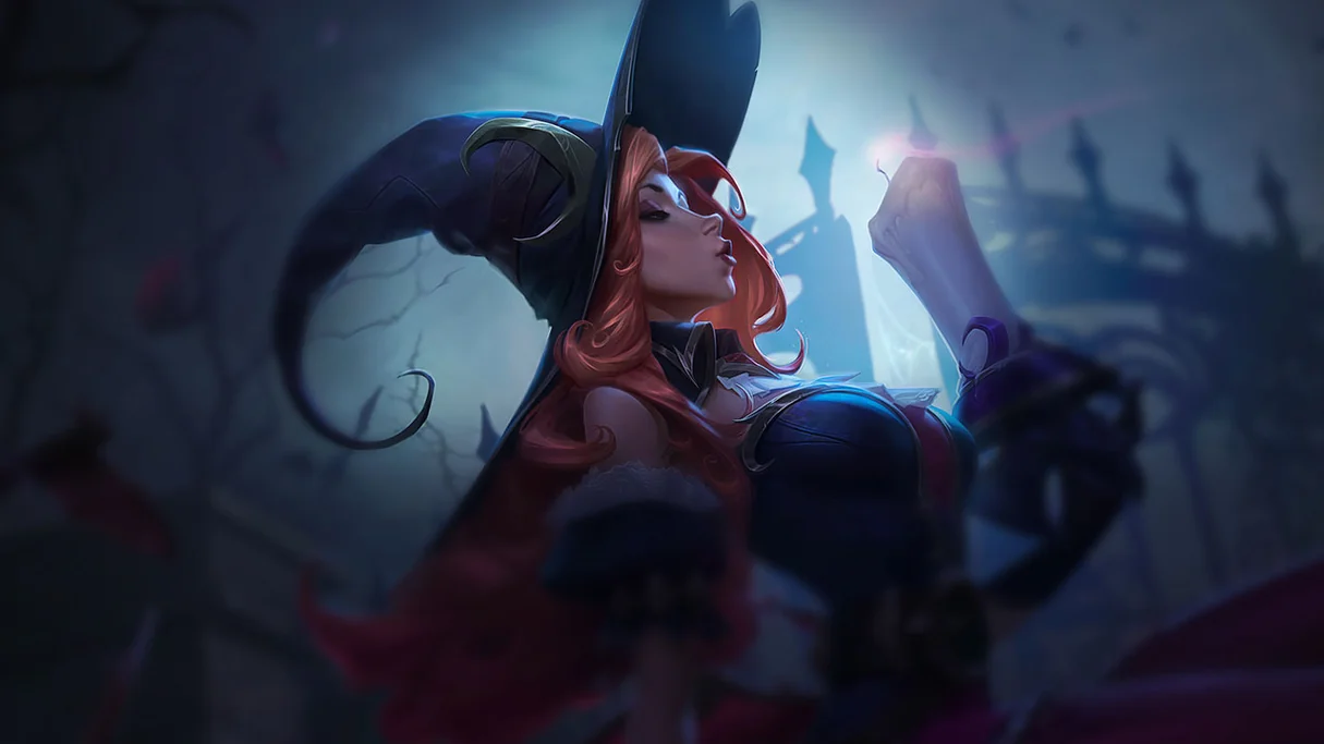 Bewitching Miss Fortune Centered Splash