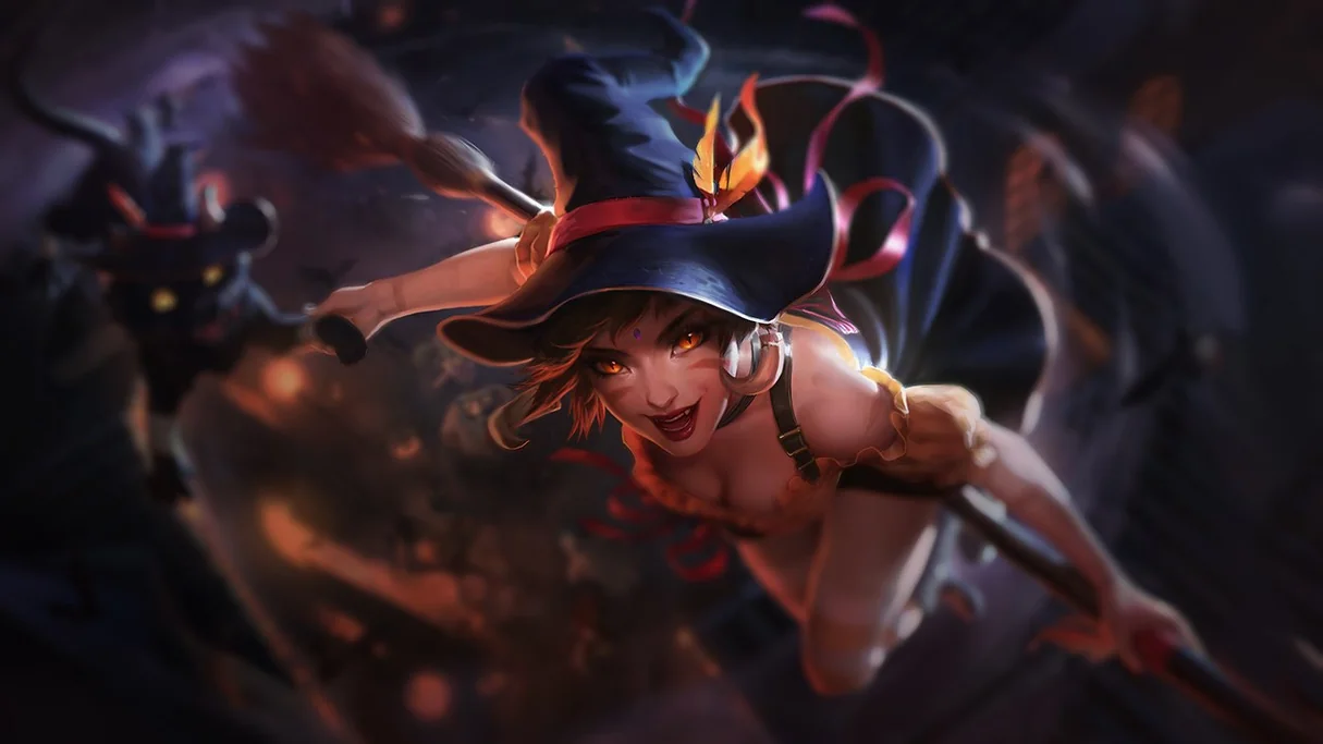Bewitching Nidalee Centered Splash