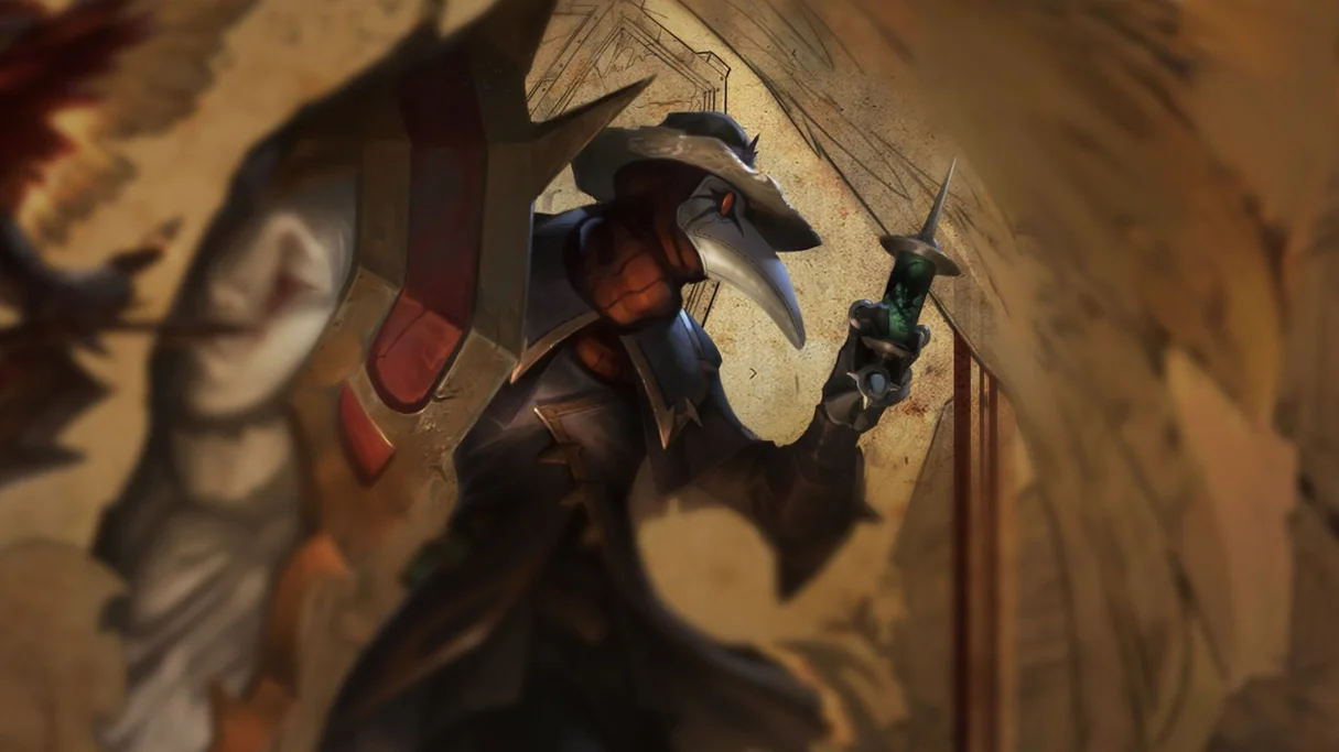 Black Scourge Singed Centered Splash