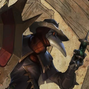 Black Scourge Singed Tile