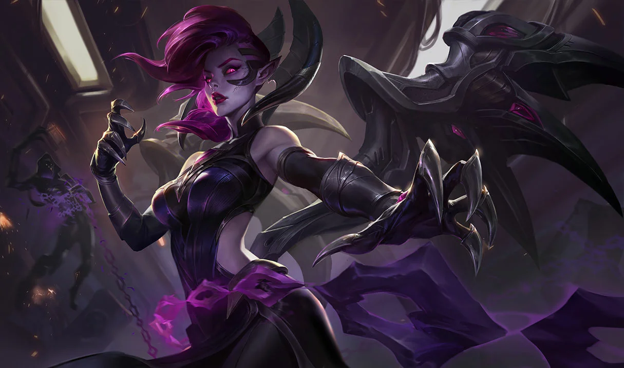Blade Mistress Morgana splash art