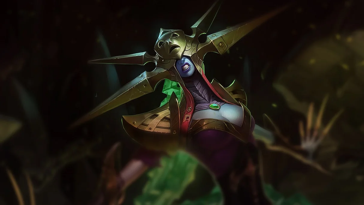 Blade Queen Lissandra Centered Splash