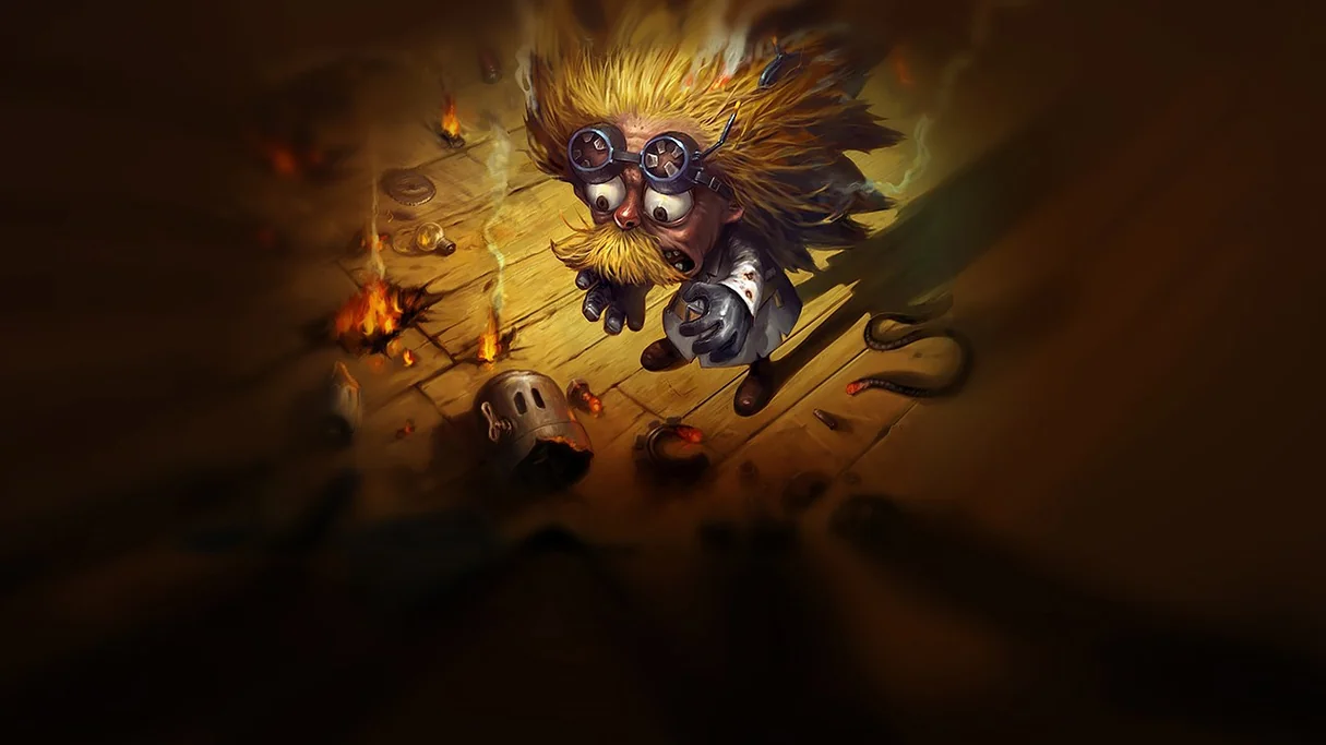 Blast Zone Heimerdinger Centered Splash