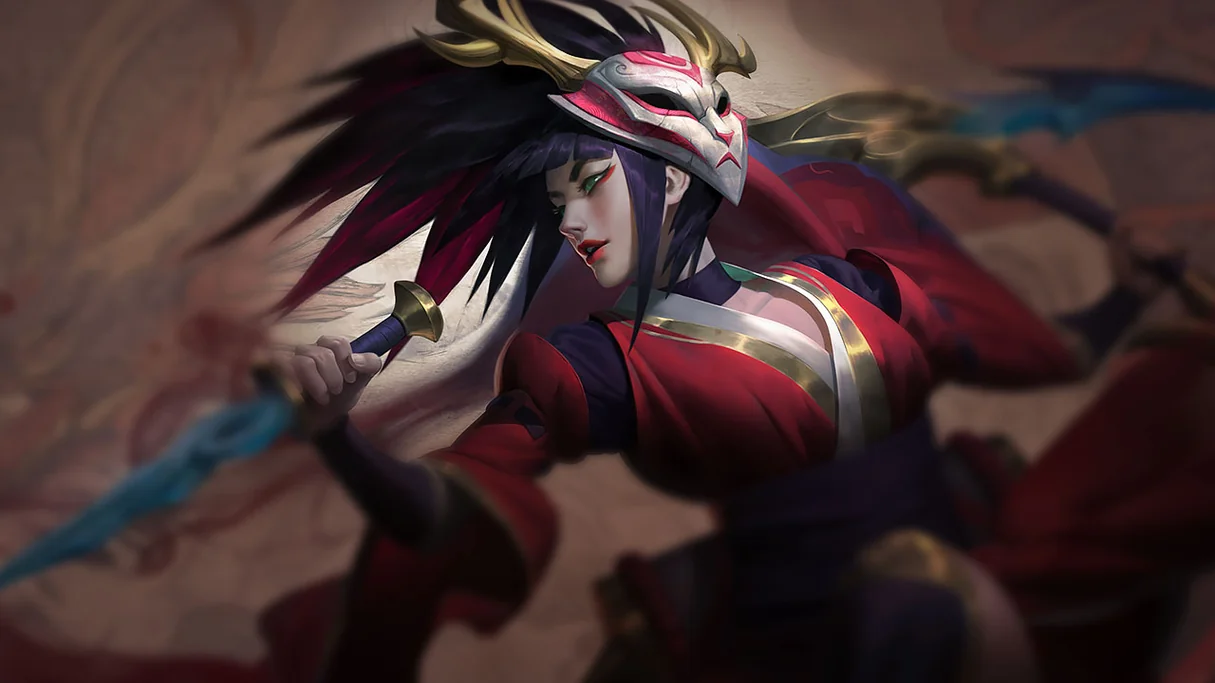 Blood Moon Akali Centered Splash