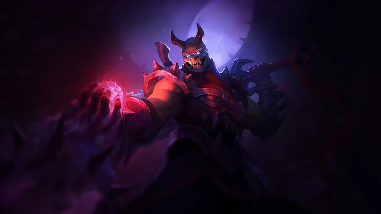 Blood Moon Shen Centered Splash
