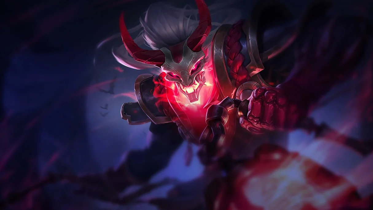 Blood Moon Thresh Centered Splash