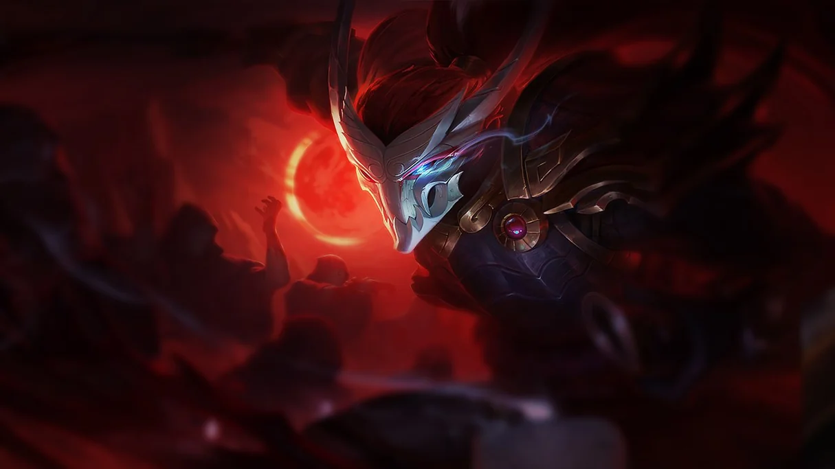 Blood Moon Yasuo Centered Splash