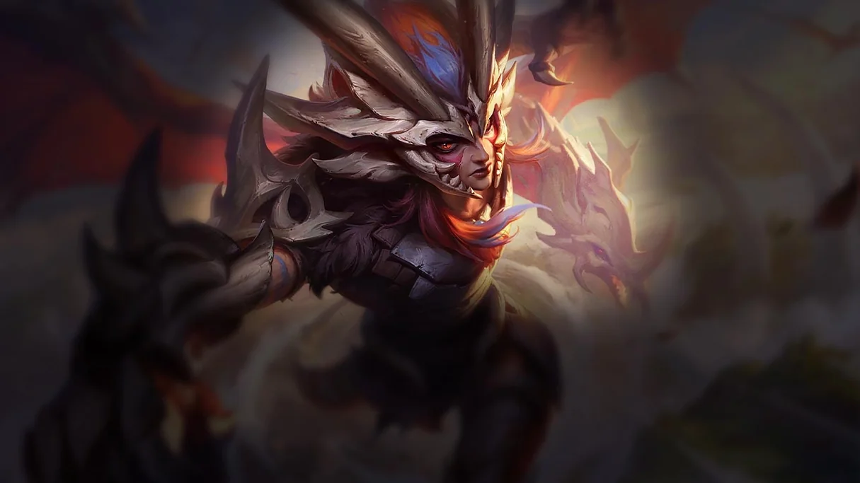 Boneclaw Shyvana Centered Splash