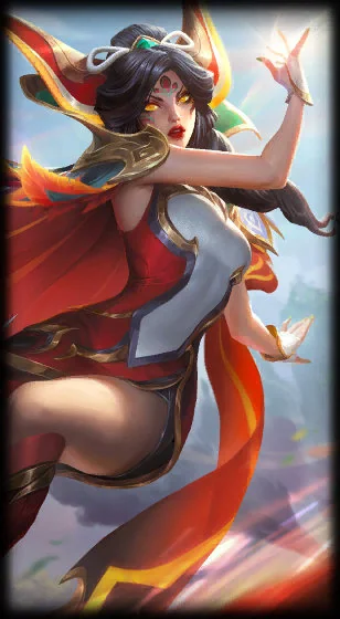 Brave Phoenix Xayah Loading Screen