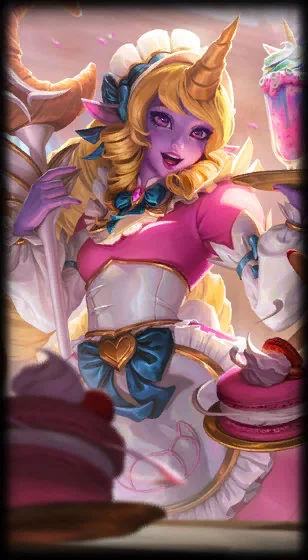 Cafe Cuties Soraka Loading Screen