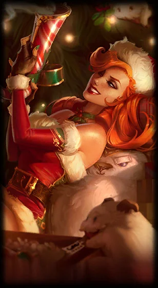 Candy Cane Miss Fortune Loading Screen