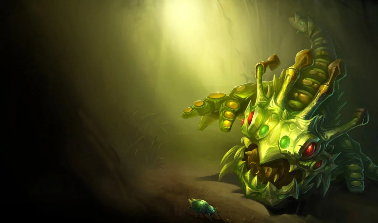 Caterpillar Kog’Maw splash art