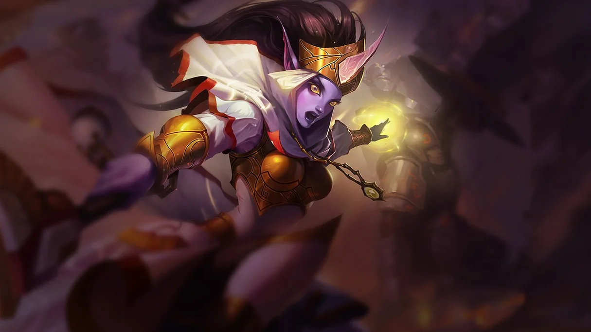 Celestine Soraka Centered Splash