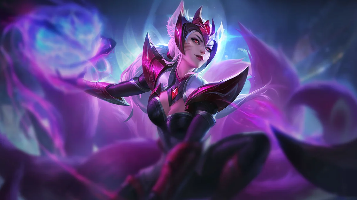 Challenger Ahri Centered Splash
