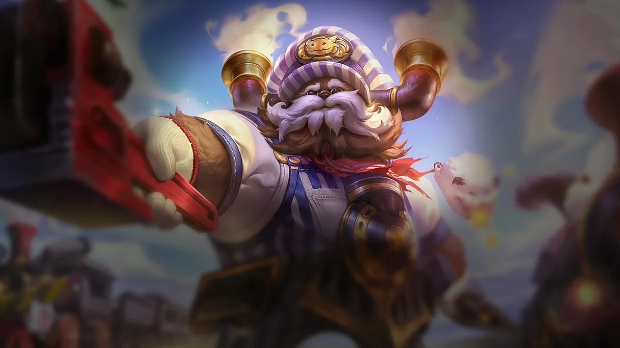 Choo-Choo Ornn Centered Splash